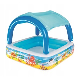 Sodo baseinas vaikams, irklavimo baseinas, pripučiamas stogas