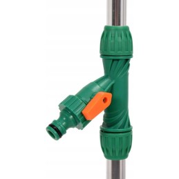 Sodo dušas, reguliuojamas dušas, teleskopinis purkštuvas, 1 5 m 2 4 m