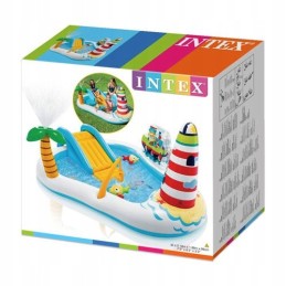 Vandens žaidimų aikštelė, vaikų baseinas, intex čiuožykla