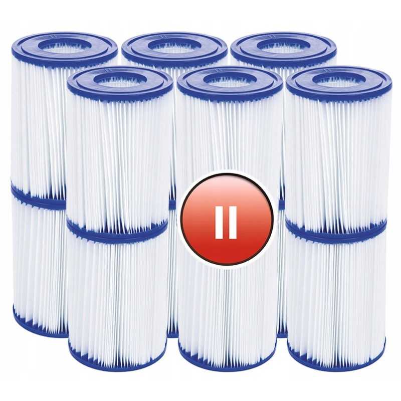 12 x II tipo filtras Bestway 58094 baseino siurbliui