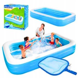 Didelis sodo pripučiamas baseinas 305x183 vaikams, didelis sodas, patvarus