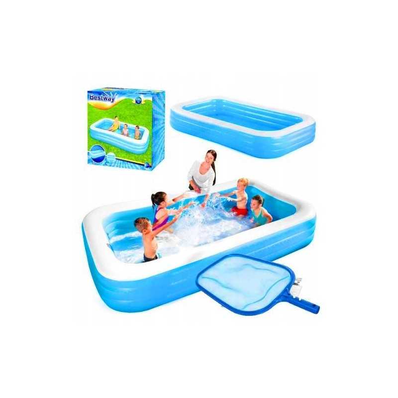 Didelis sodo pripučiamas baseinas 305x183 vaikams, didelis sodas, patvarus
