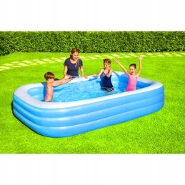 Didelis sodo pripučiamas baseinas 305x183 vaikams, didelis sodas, patvarus