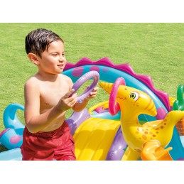 Žaidimų aikštelės baseino čiuožykla dinozauras intex 57135