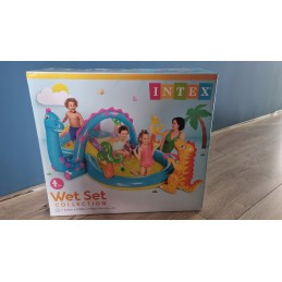 Žaidimų aikštelės baseino čiuožykla dinozauras intex 57135