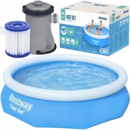 Išsiplėtimo baseinas su siurbliu 305x76cm bestway 57270