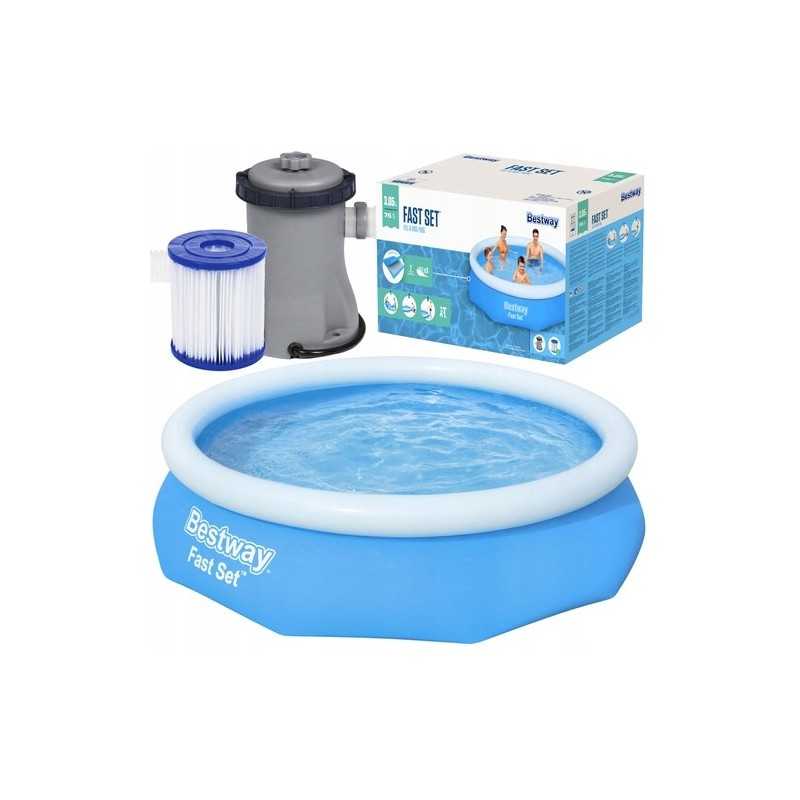 Išsiplėtimo baseinas su siurbliu 305x76cm bestway 57270