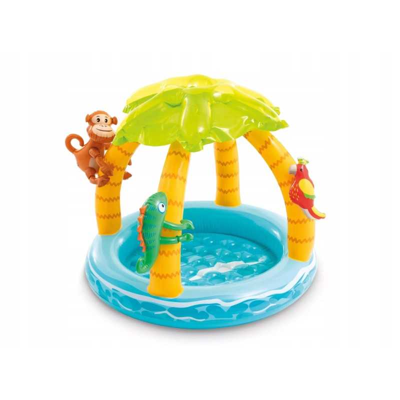 Baseinas irklavimo baseinas, minkštas dugnas, sala 58417 intex