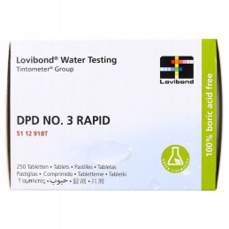 Lovibond tabletės dpd 3 testerio chloro cl lygiui