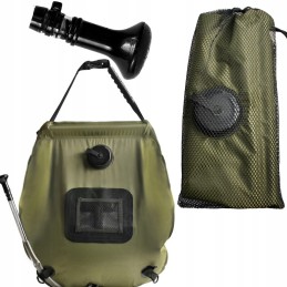 ? nešiojamas saulės turistinis dušas?