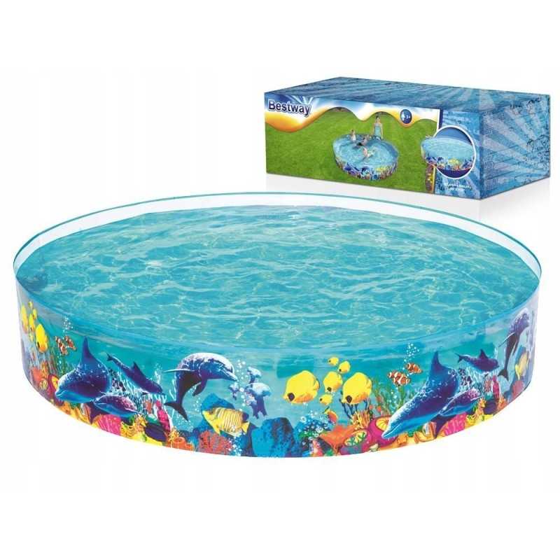Bestway baseino vaikiškas baseinas vaikams 244x46cm 55031