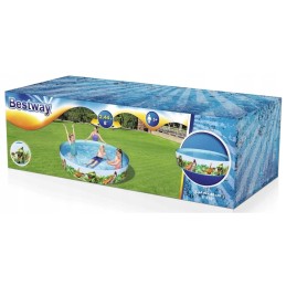Bestway dinozaurų sodo išsiplėtimo baseinas 244x46