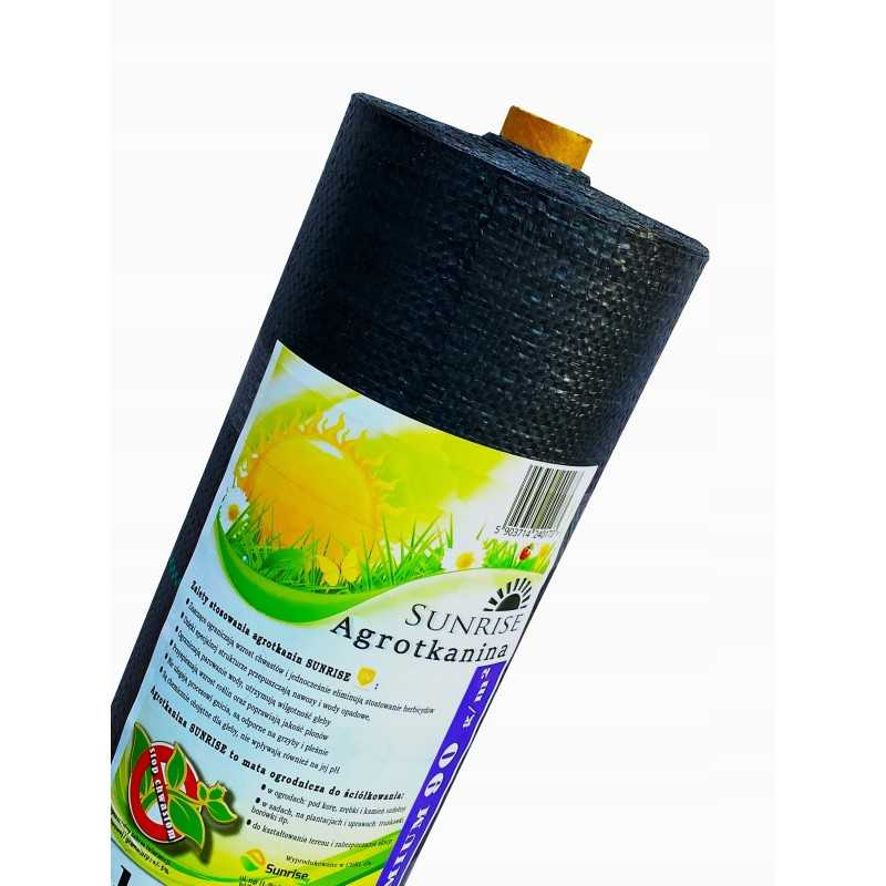 Juoda agrotekstilė sunrise premium uv90