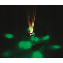 LED baseino lempa su įmontuotu bestway fontanu