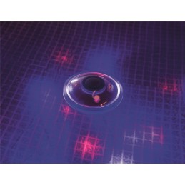 LED baseino lempa su įmontuotu bestway fontanu