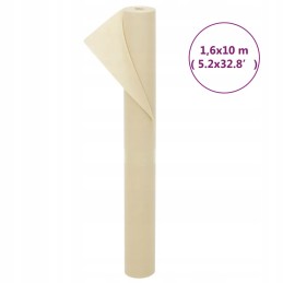 Vidaxl augintas dangos audinys 70 g m2 10x1 6 m