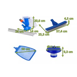 Outtech 4in1 valymo rinkinys baseinui