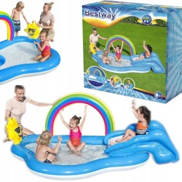 Bestway ovalus pripučiamas baseinas 257 x 145 cm