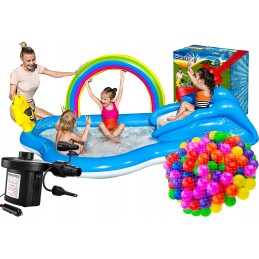 Bestway ovalus pripučiamas baseinas 257 x 145 cm
