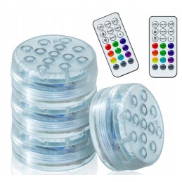 Baseino apšvietimas, 4 vnt. povandeninis LED baseino apšvietimas