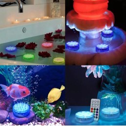 Baseino apšvietimas, 4 vnt. povandeninis LED baseino apšvietimas