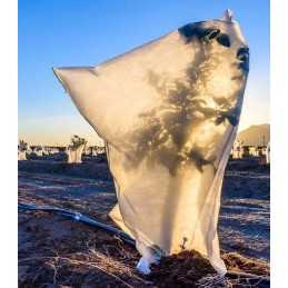 Žiemos apsauginis gaubtas agrotekstilė 80x50 cm uv