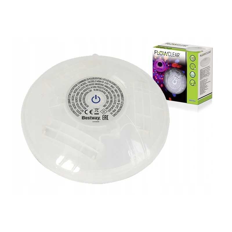 Bestway 58419 plaukiojanti LED baseino lempa