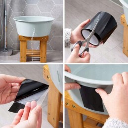 Vandeniui atspari remonto juosta baseinų remonto klijavimui, pripučiamiems valčių čiužiniams, 3 m