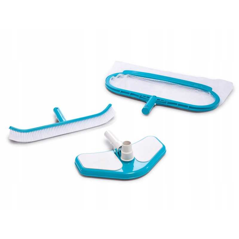 Valymo priedų rinkinys: tinklinis šepetys