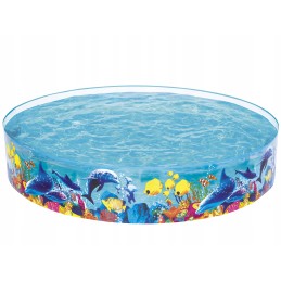 Vaikų išsiplėtimo baseinas bestway jūros odisėja 244x46cm