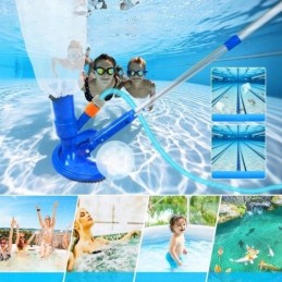 Dulkių siurblys tvenkinio baseino valymui su ištraukiama rankena, 112 cm