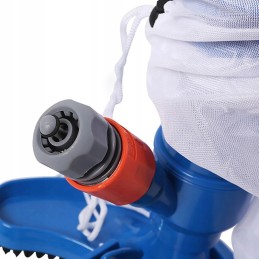 Baseino dulkių siurblio komplektas su teleskopiniu koteliu