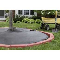 Juoda agrotekstilė piktžolėms 1,1x5m agrotekstilė nuo piktžolių 50g