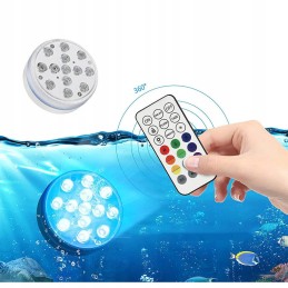 4 x panardinami baseino žibintai povandeniniai baseino žibintai 16 spalvų