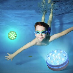 4 x panardinami baseino žibintai povandeniniai baseino žibintai 16 spalvų