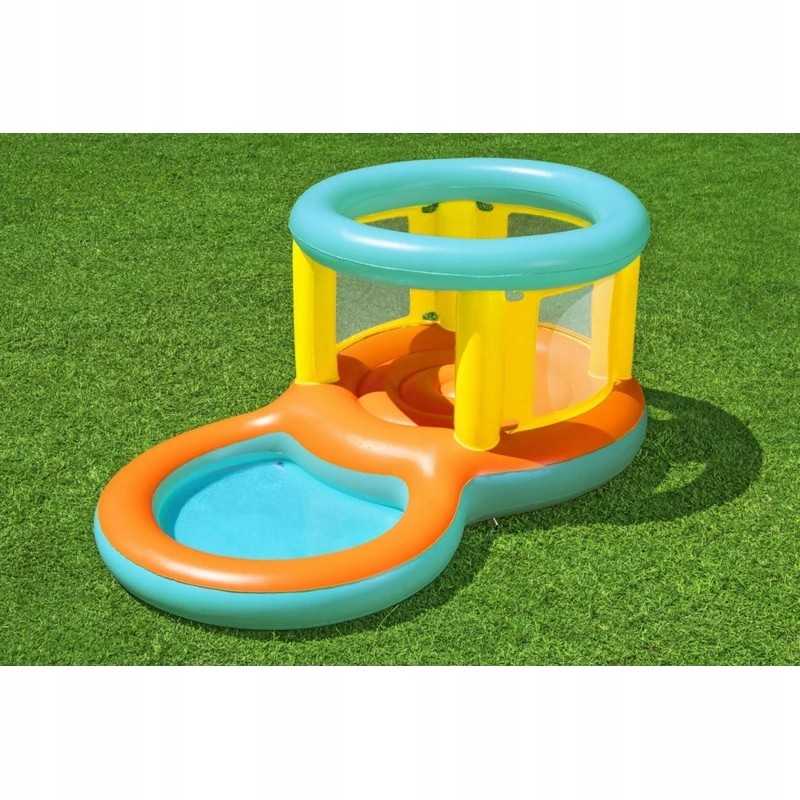 Pripučiamas šokinėjimas su baseinu 2in1 vaikams 3 bestway 239x142x102