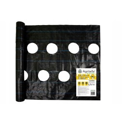 ✨ Agritella audinys nuo piktžolių su skylutėmis sodinimui + smeigtukai, 50 vnt