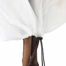 Vidaxl augalų gaubtai, su virvelėmis, 4 vnt., 70 g/m², 0,8x0,8 m