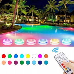 Povandeniniai žibintai Daugiaspalviai žibintai povandeninis apšvietimas