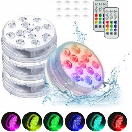 Povandeniniai LED žibintai rgb povandeninis apšvietimas