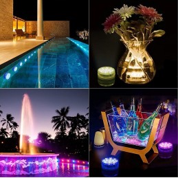 Povandeniniai LED žibintai rgb povandeninis apšvietimas