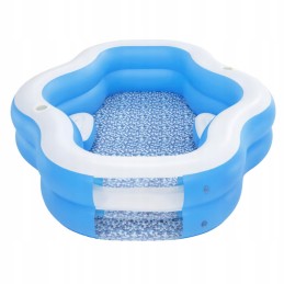Mėlynos ir baltos spalvos bestway pripučiamas baseinas su sėdynėmis, 70x198cm