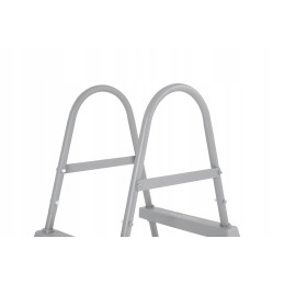 Funkcionalios, tvirtos, dvipusės kopėčios baseinui, 84 cm, bestway 58430