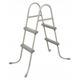 Stabilios, tvirtos dvipusės baseino kopėčios 84 cm bestway 58430