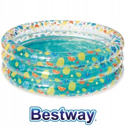 Pripučiamas baseinas vaikams, irklavimo baseinas 150x53cm bestway