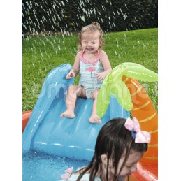 Pripučiama žaidimų aikštelė lavos lagūna 265 x 265 x 104 cm bestway 53069