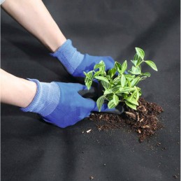 Hemmdal piktžolių kontrolės audinys juodas - 1,05 x 50 m - 100 g/m² patvarus žemės audinys - efektyvus piktžolių blokatorius - i