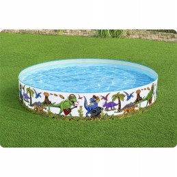 Dinozaurų sodo baseinas 244x46cm bestway