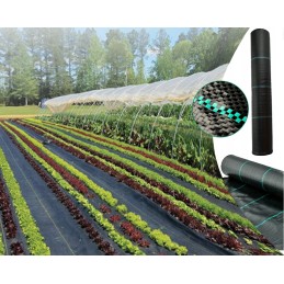 Agrotkanina 90g m2 1 1x50m premium uv 3 agrowloknina mat juodi inkarai