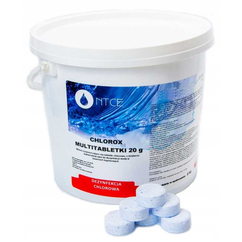 Chloro multitabletės chlorokso dezinfekcija 20g 5kg